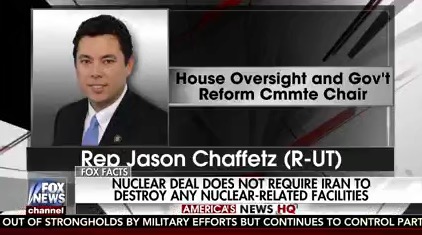 Jason Chaffetz May Be Looking to Take ‘Substantial Role’ At Fox News
